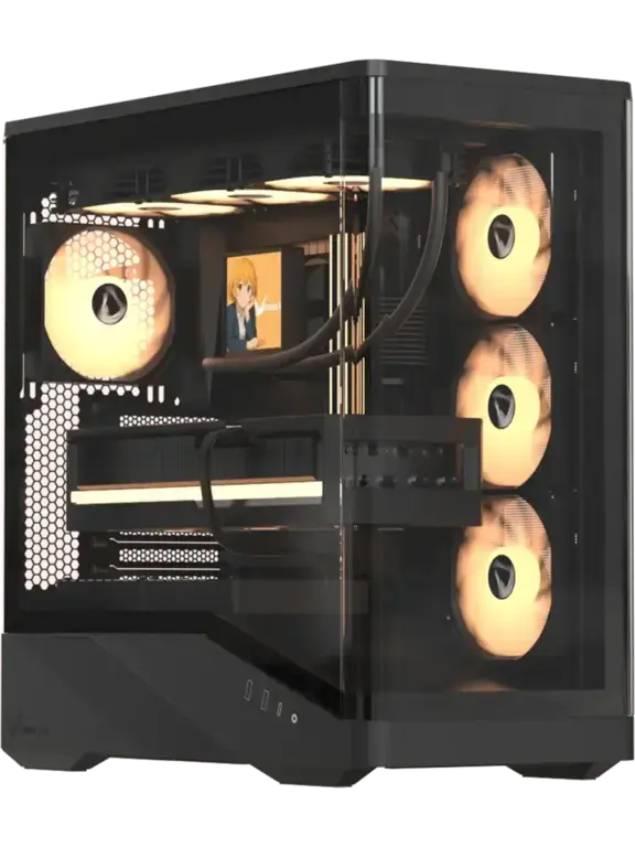 Корпус с вентиляторами Formula V Line Crystal U9 PA