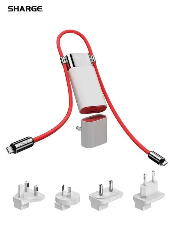 Внешний аккумулятор Sharge 3в1