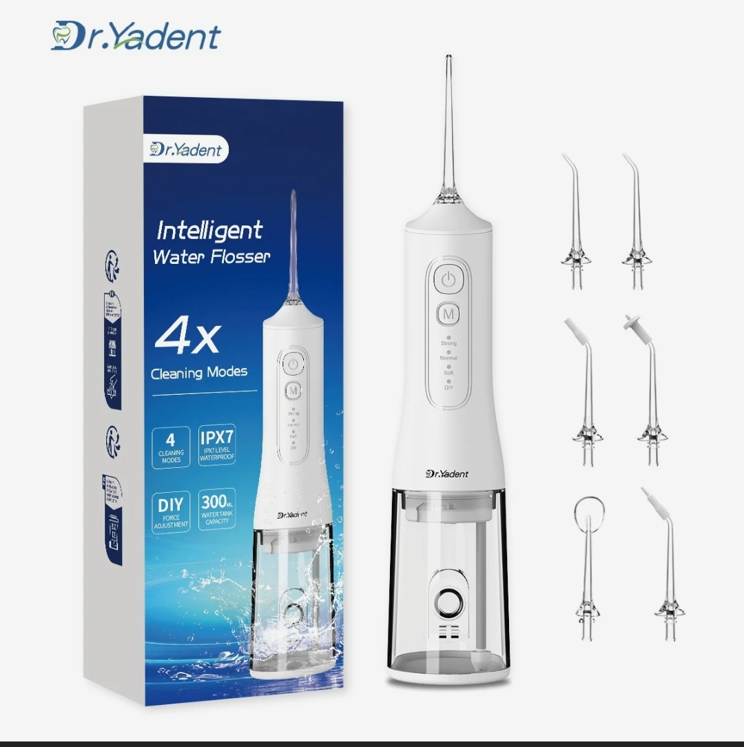 Ирригатор Dr Yadent 6 насадок и 4 режима