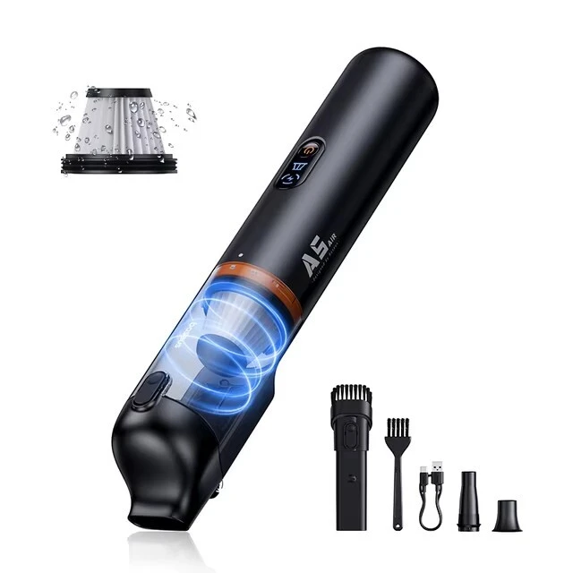 Автомобильный пылесос Baseus A5 Air Car Vacuum Cleaner, 6000 мАч, 12000 Па