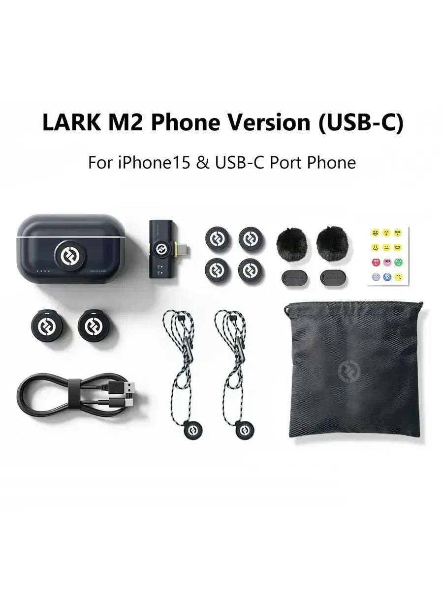 Микрофонная Радиосистема HOLLYLAND Lark M2 Combo