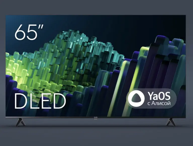 Телевизор Tuvio TD65UFBHH11 4К ULTRA HD DLED Frameless YaOS