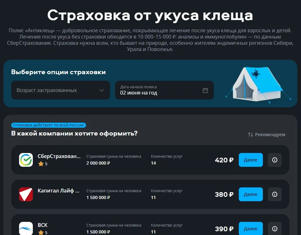 Скриншот проверки