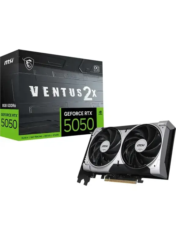 Видеокарта MSI GeForce RTX 5050 8G VENTUS 2X OC