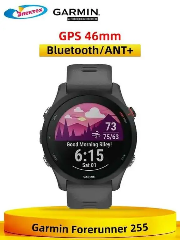 Смарт-часы Garmin Forerunner 255 GPS 46mm 1,3''