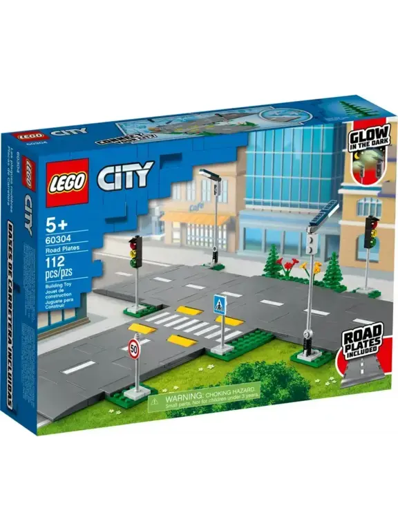 Дорожные пластины LEGO 60304
