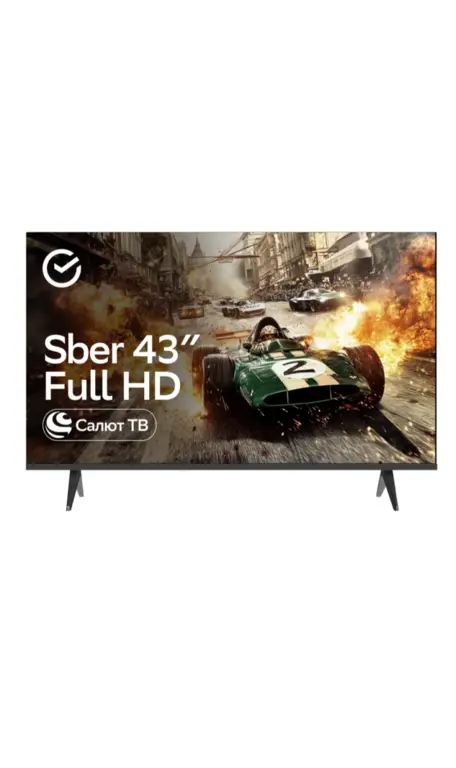 Телевизор Sber SDX-43F2139 43", Салют ТВ