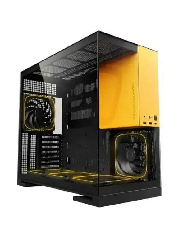 Компьютерный корпус Geometric Future Model 5 Black Yellow
