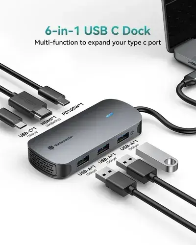 Док станция Yottamaster ympw-6p25r