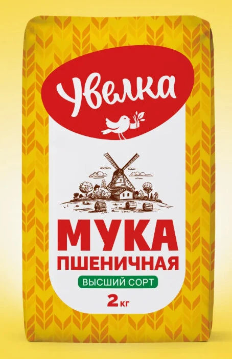 Мука пшеничная хлебопекарная «Увелка» высший сорт
