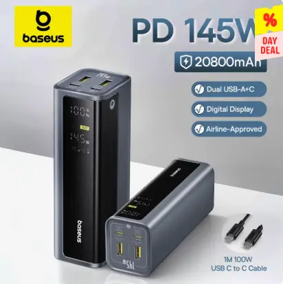 Внешний аккумулятор Baseus 20800 mAh