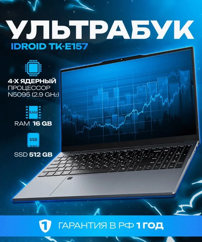 Ноутбук Intel Celeron N5095