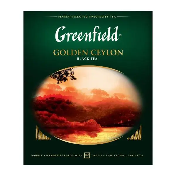 Чай черный Greenfield Golden Ceylon 100пак