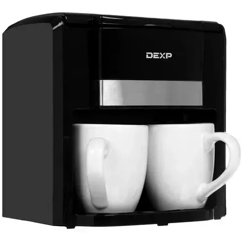 Кофеварка капельная DEXP DCM-0500 на 2 кружки