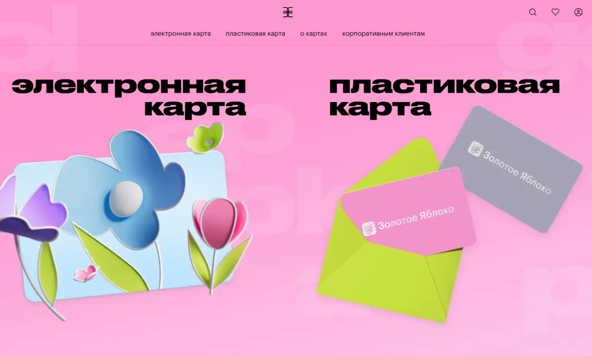 Скриншот подтверждения применения купона Подарочные карты до 150 000р.