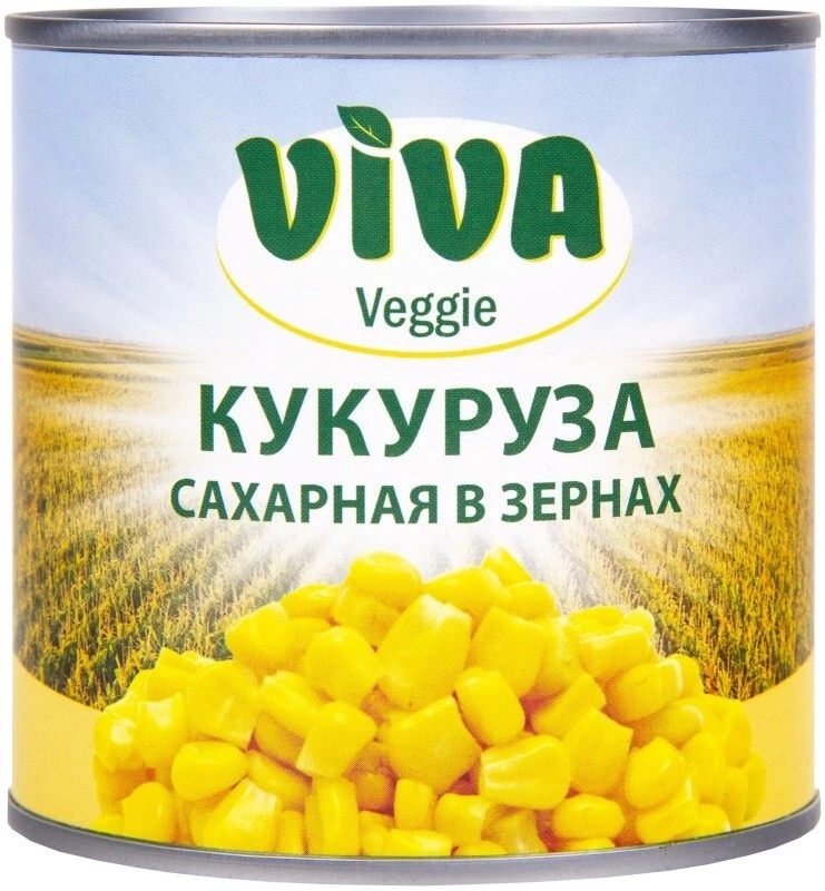 Кукуруза VIVA Veggie сахарная в зернах