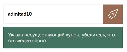 Скриншот проверки