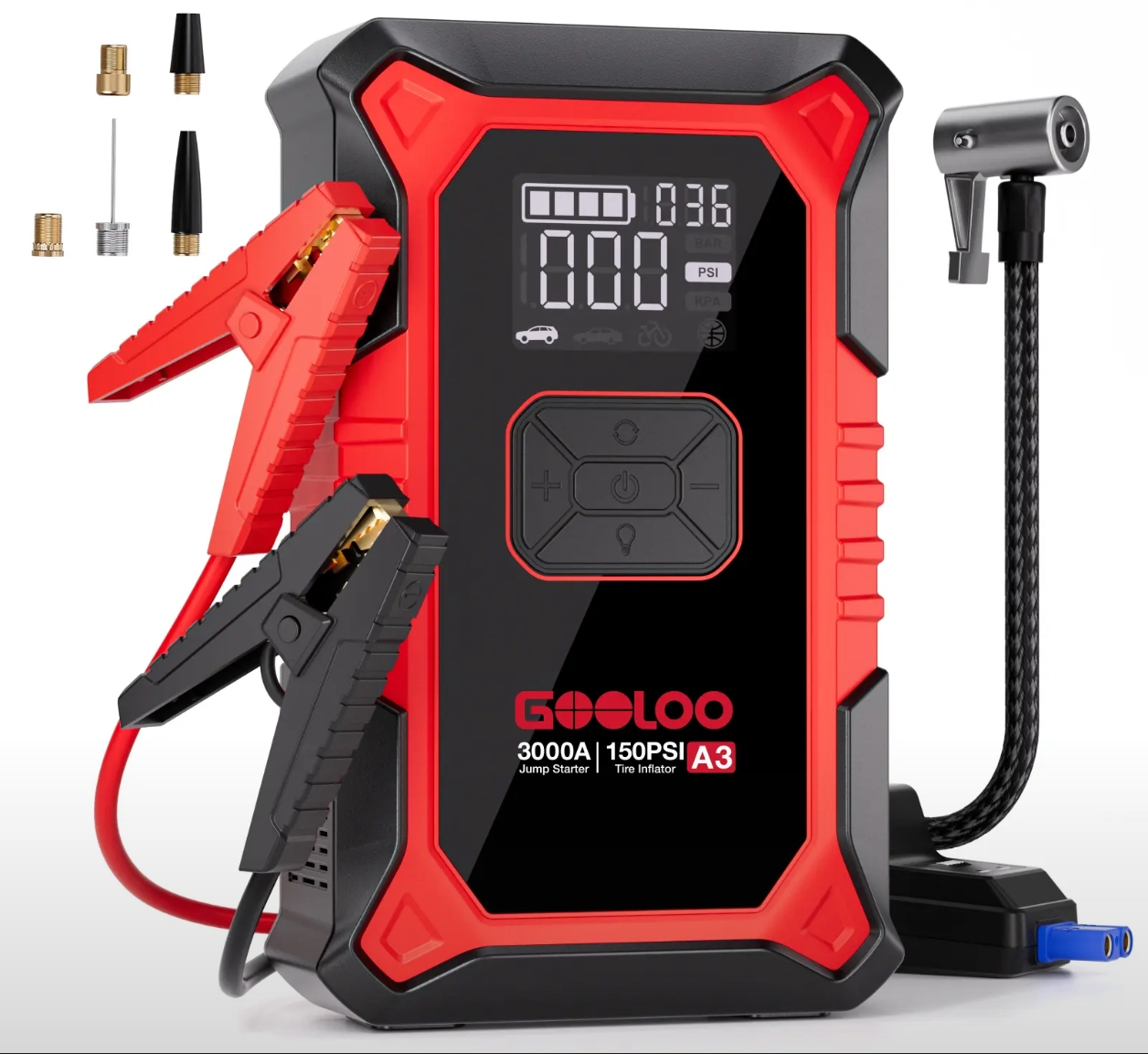 Стартер GOOLOO A3 3000А с воздушным компрессором