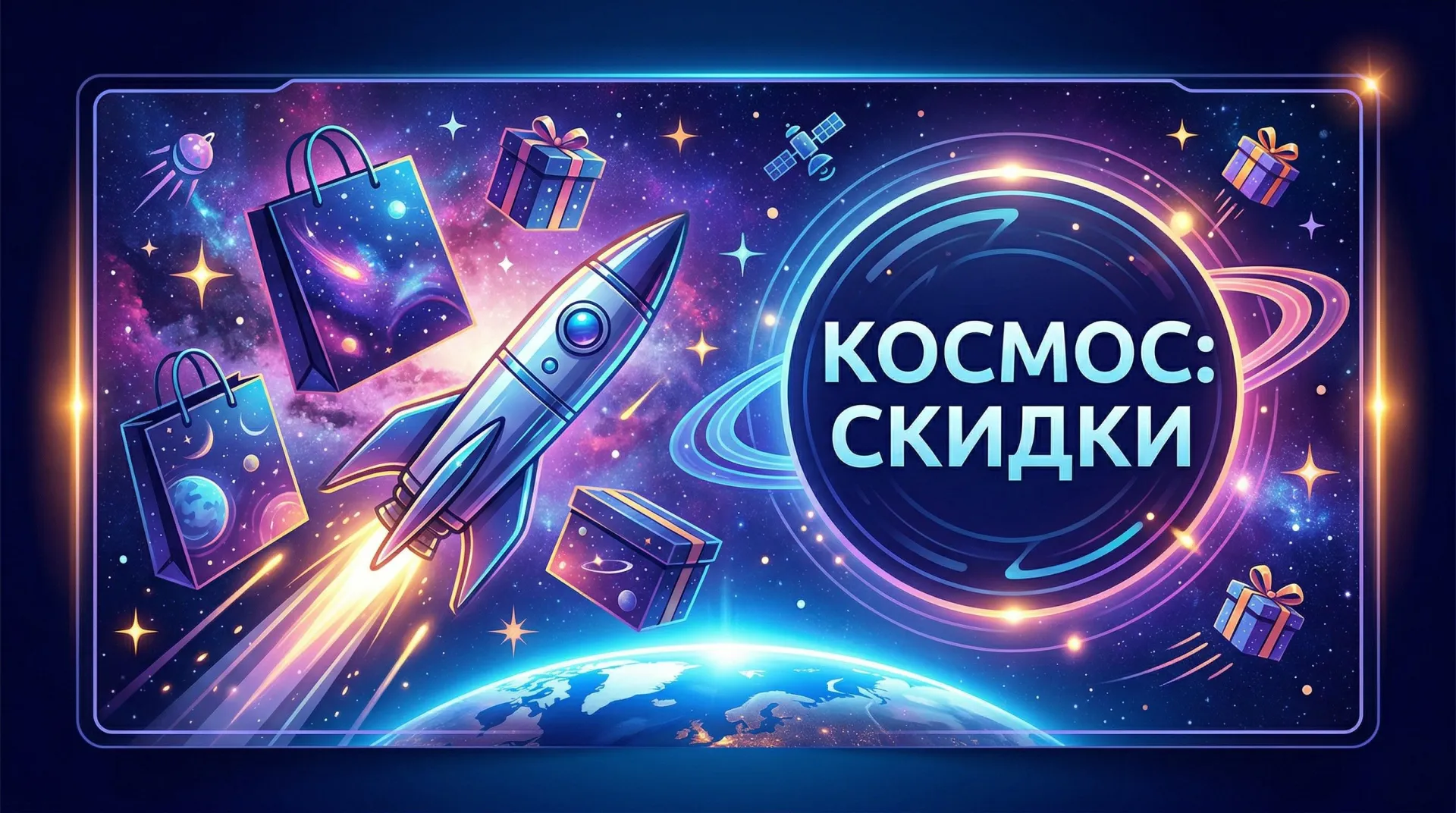 Космические скидки уже на старте