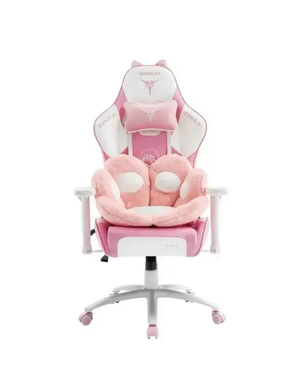 Компьютерное кресло Zone 51 Kitty Meow Edition Pink