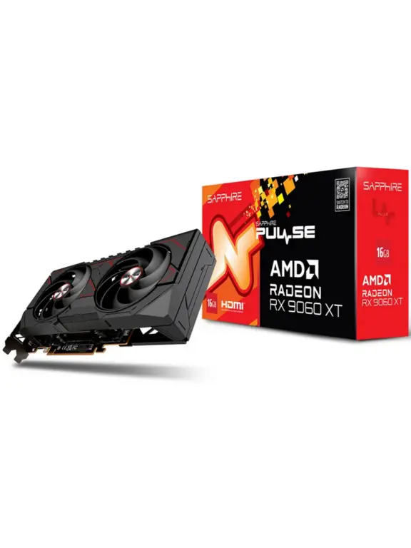 Видеокарта Sapphire RX 9060XT 16 ГБ RTL
