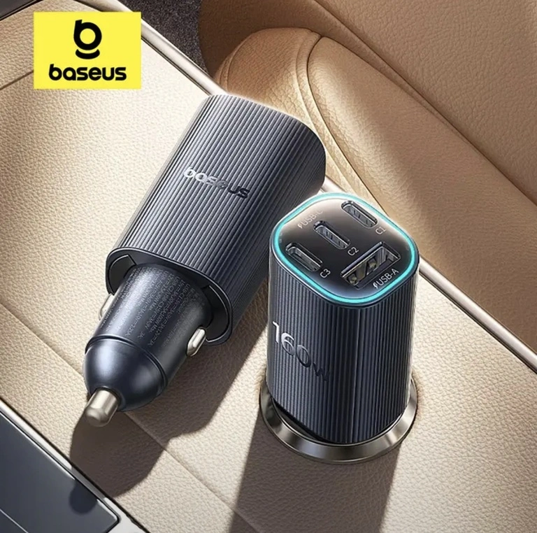 Автомобильное магнитное зарядное устройство Baseus 160W