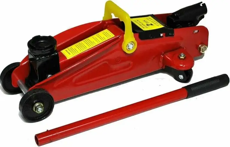 Домкрат подкатной гидравлический 2 тонны