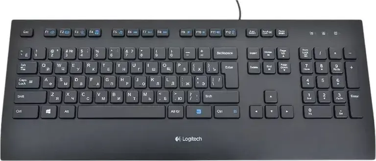 Проводная мембранная клавиатура Logitech K280E