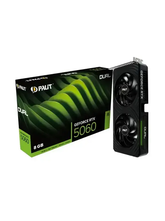 Видеокарта Palit RTX 5060 Dual NE75060019P1-GB2063D