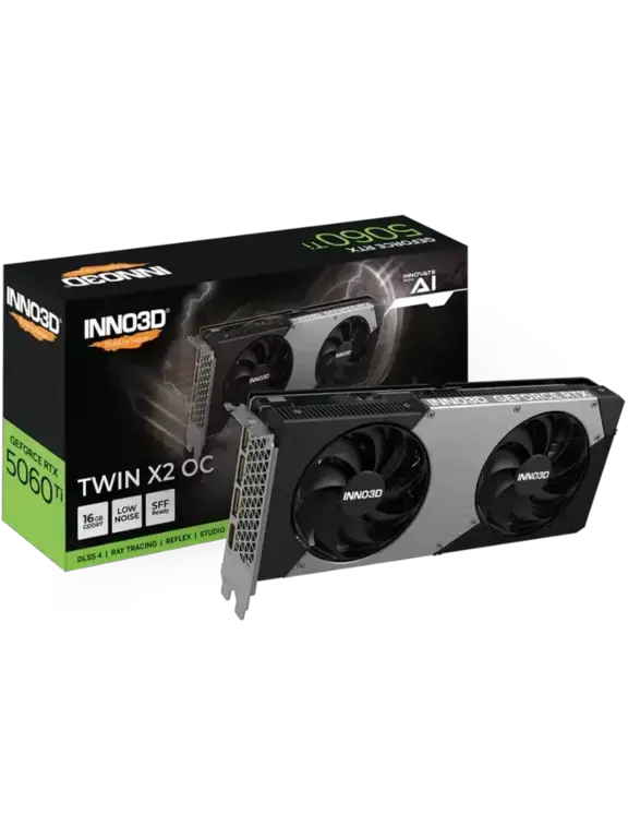 Видеокарта Inno3D GeForce RTX 5060 Ti TWIN X2 OC