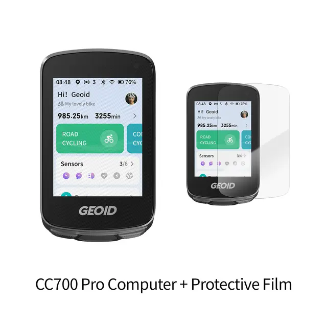Велокомпьютер GEOID CC700 + нагрудный датчик пульса HS500