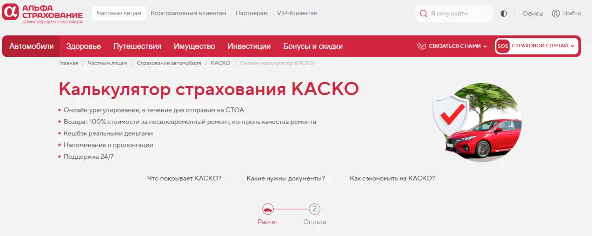 Скриншот проверки