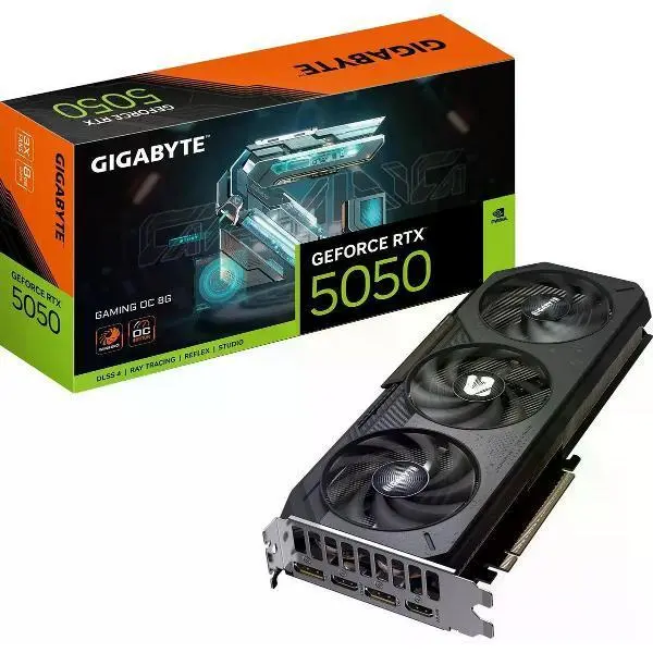 Видеокарта GIGABYTE NVIDIA GeForce RTX 5050 GAMING OC 8GB