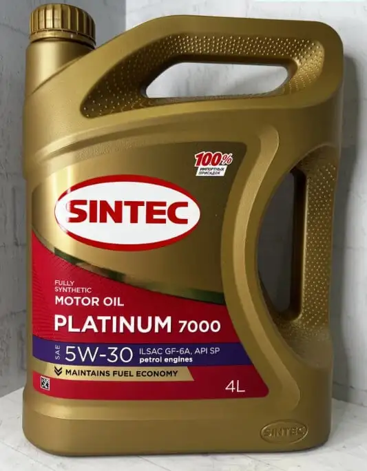 SINTEC platinum 7000 5W-30 Масло моторное, Синтетическое, 4 л