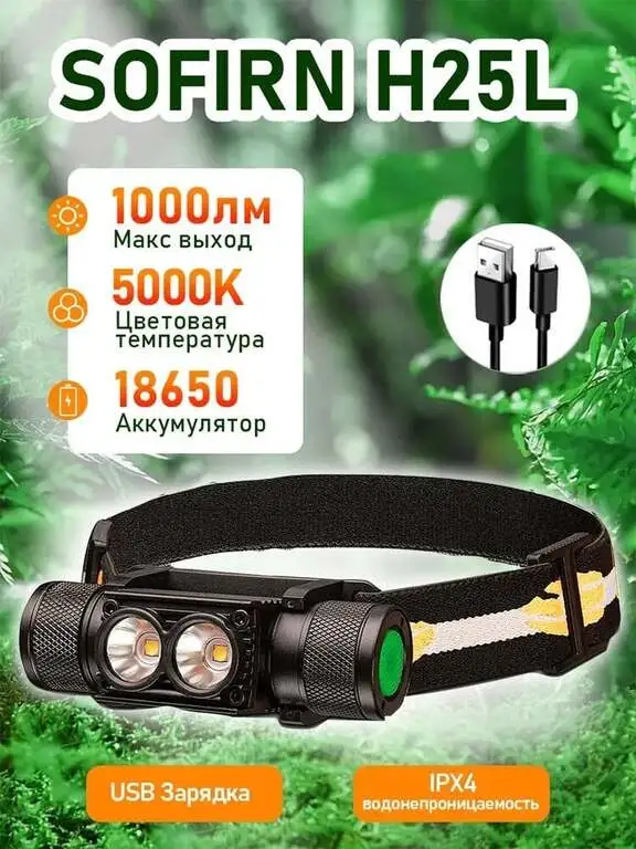 Налобный фонарь Sofirn H25L