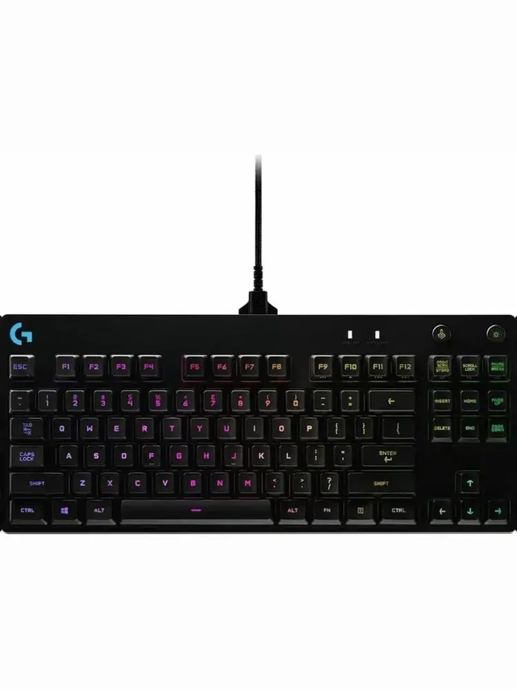 Logitech G PRO Blue switch Проводная механическая игровая клавиатура