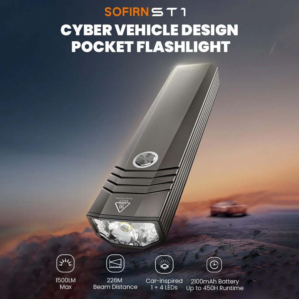 Новинка от Sofirn - компактный EDC-фонарик ST1