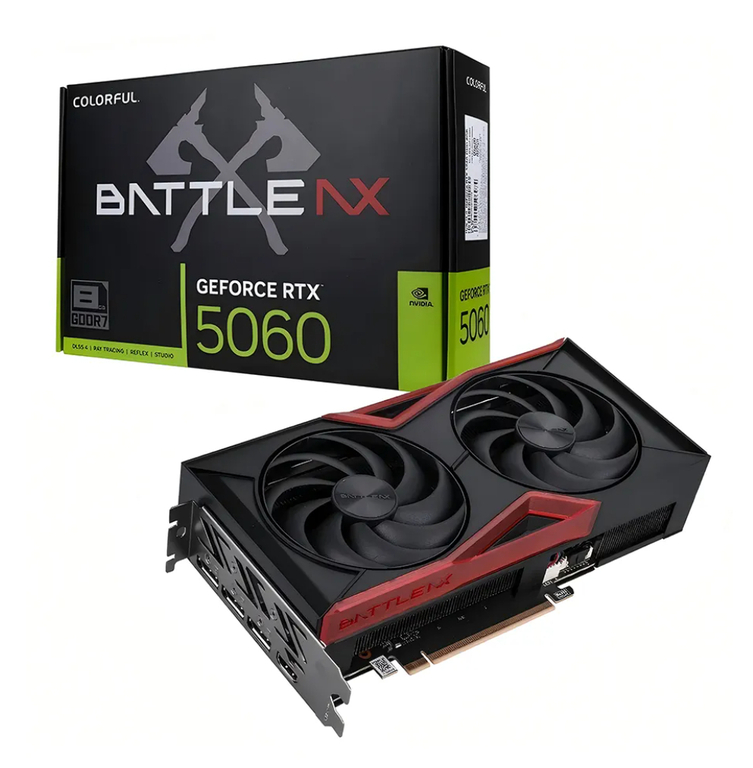 Видеокарта Colorful RTX 5060 8 ГБ