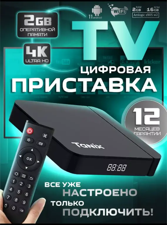 ТВ-приставки Tanix W2 2/16