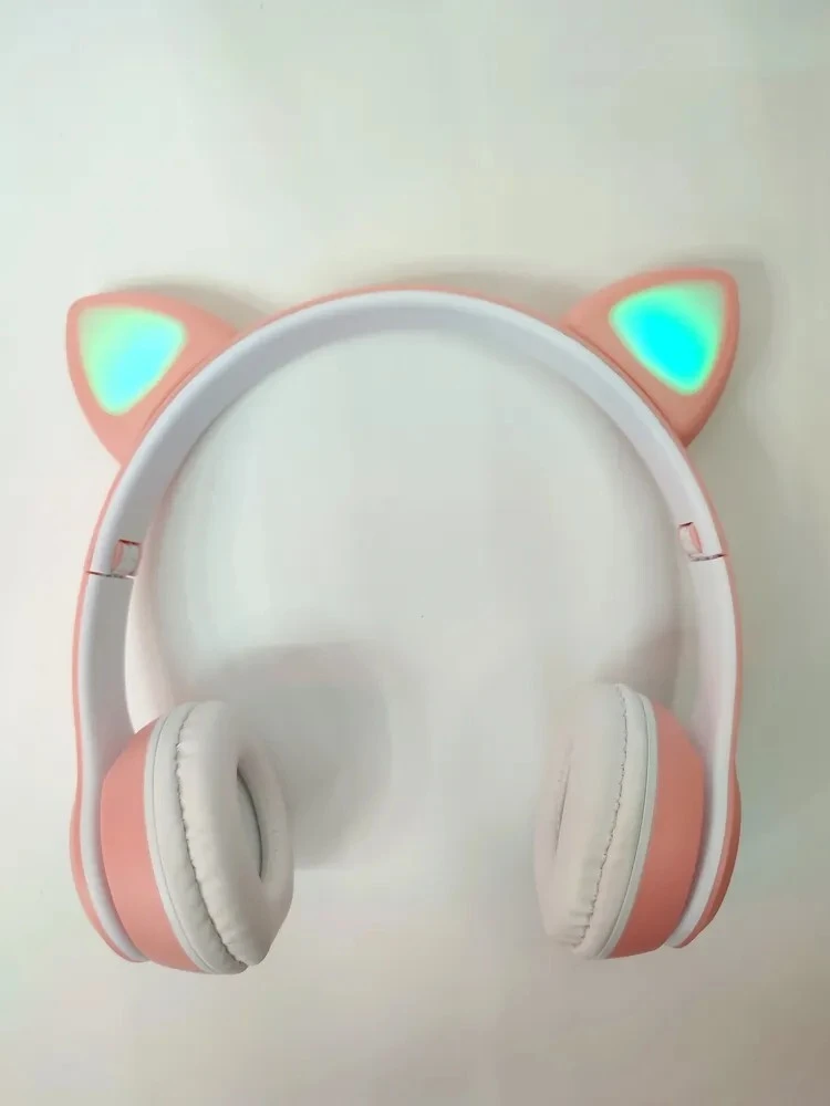 Наушники Bluetooth Cat Ear со светящимися ушками