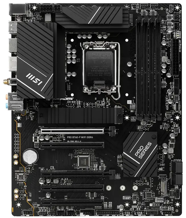 Материнская плата MSI PRO B760-P WIFI DDR4, LGA1700