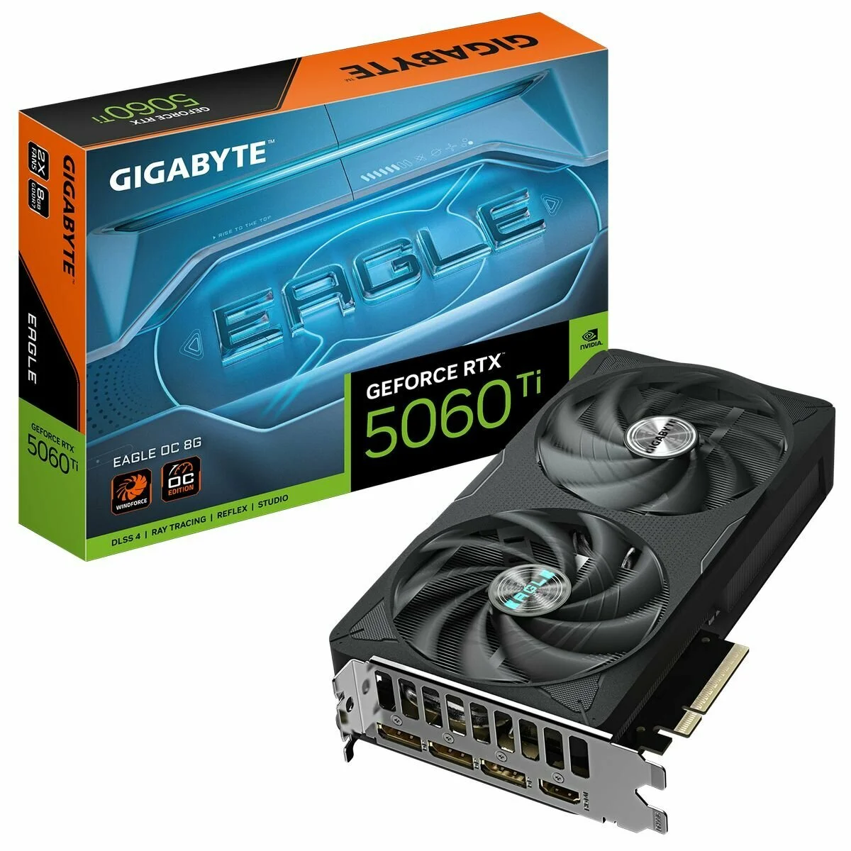 Видеокарта Gigabyte RTX5060Ti EAGLE OC 8GB
