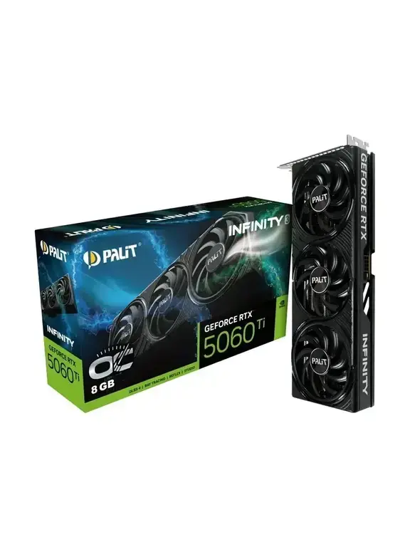 Видеокарта Palit RTX 5060 Ti 8 ГБ GDDR7 Infinity 3 OC