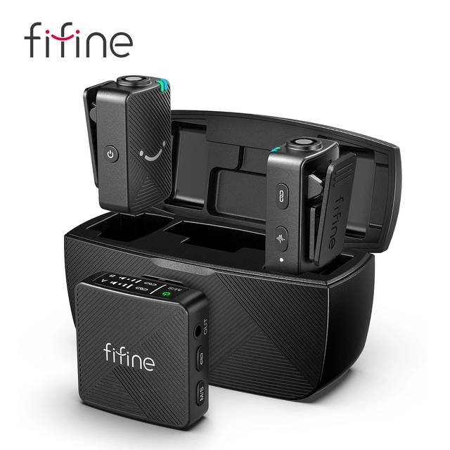 Беспроводной петличный микрофон Fifine M9
