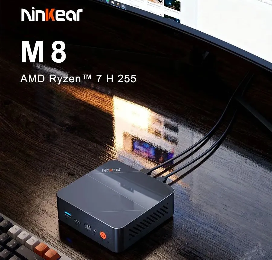 Мини-ПК Ninkear M8 Pro AMD Ryzen 7 H 255 16/1024 ГБ