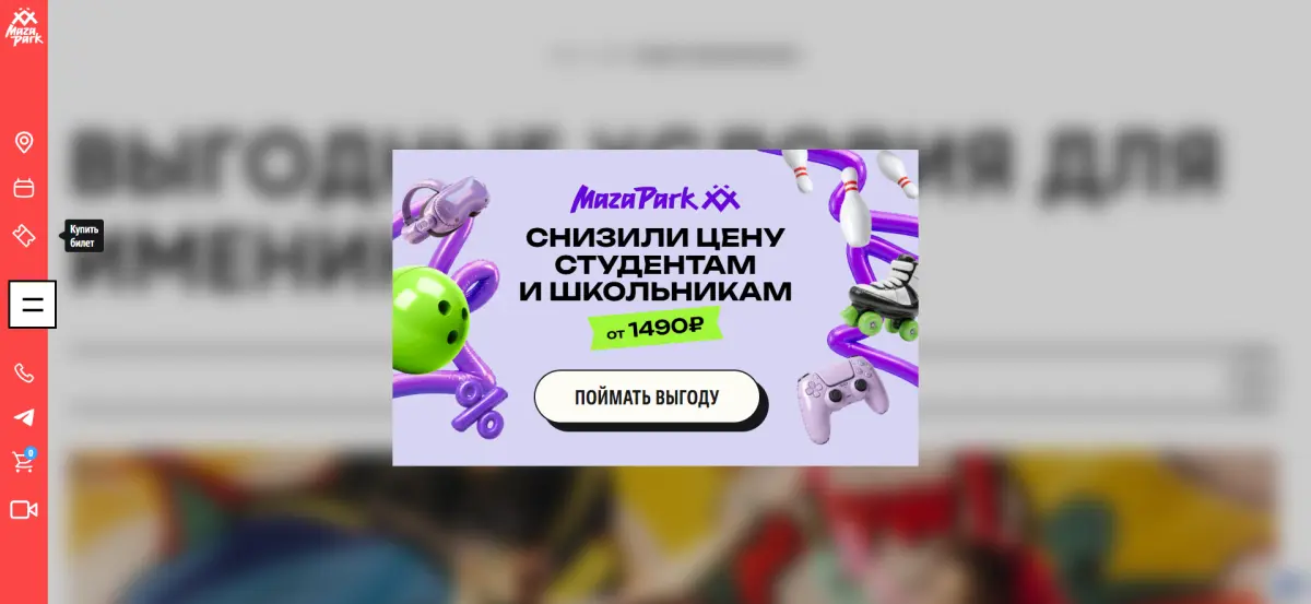 Скриншот подтверждения применения купона Скидка до 30% в честь дня рождения