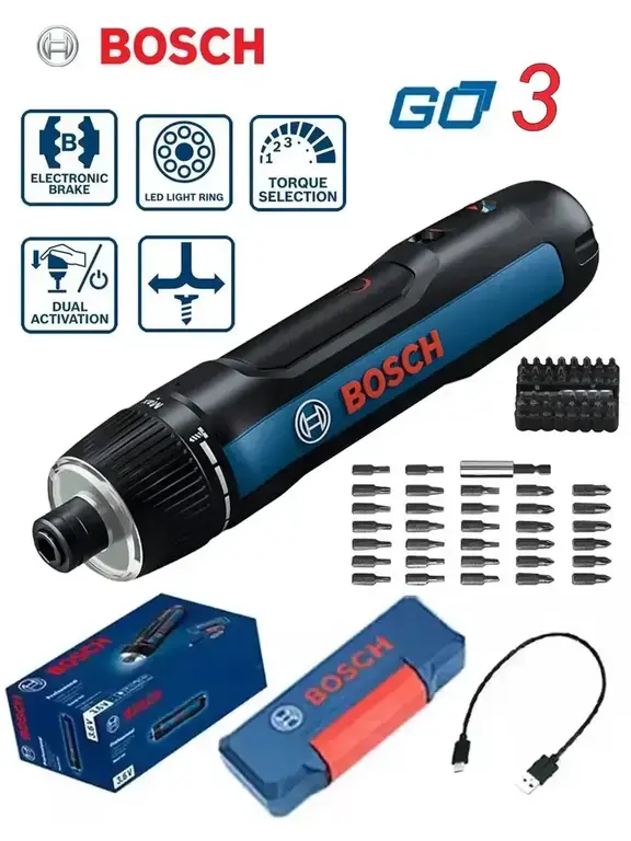 Электрическая отвертка Bosch GO3